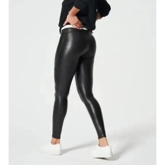 Spanx Leather Leggings - Picture 2 of 2